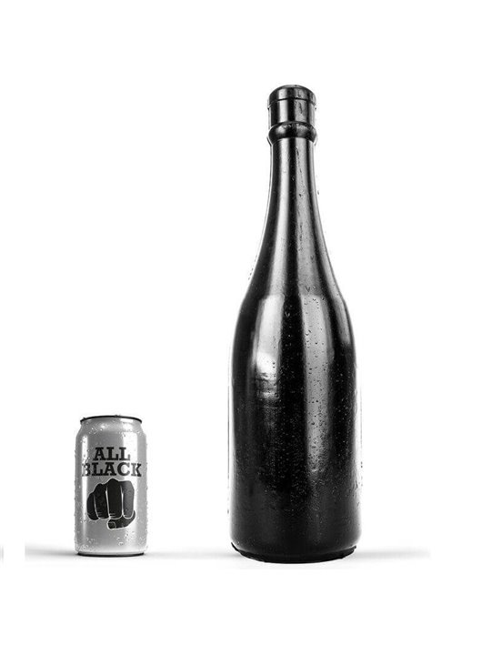 All Black - Dildo Da Fisting a Forma di Bottiglia 39,5 CM