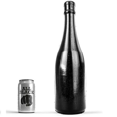 All Black - Dildo Da Fisting a Forma di Bottiglia 39,5 CM