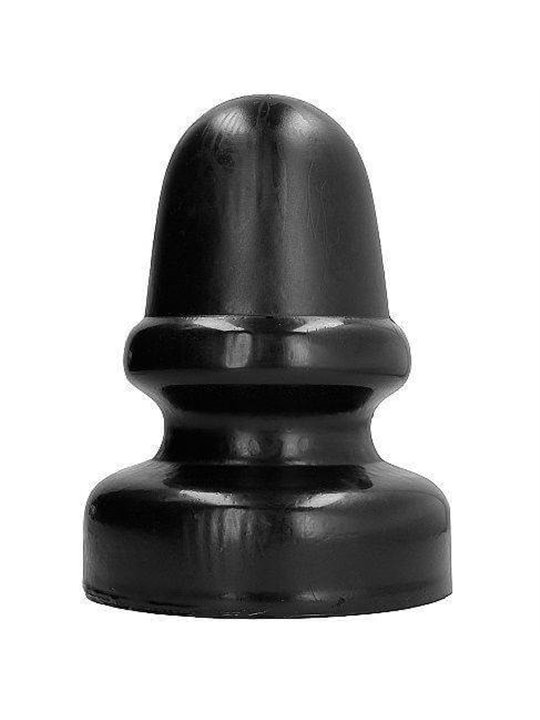 All Black - Plug Anale con Punta Tonda 23 CM
