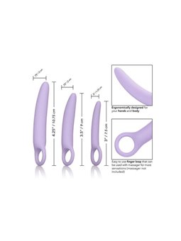 California Exotics - Dr Laura Berman Alena Set Of 3 Silicone Dilators