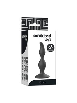 Addicted Toys - Plug Anale 12 CM Nero