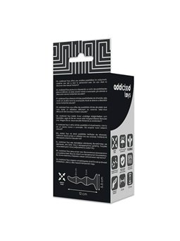 Addicted Toys - Plug Anale 12 CM Nero