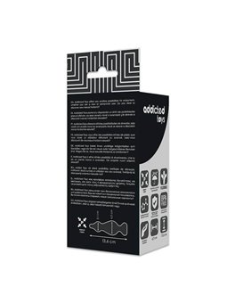 Addicted Toys - Plug Anale 13,6 CM Nero