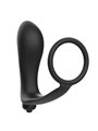 Addicted Toys - Plug Anale Vibrante con Anello Fallico 10,6 CM