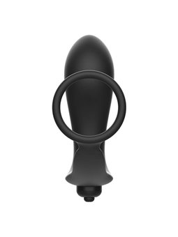 Addicted Toys - Plug Anale Vibrante con Anello Fallico 10,6 CM