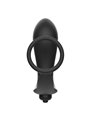 Addicted Toys - Plug Anale Vibrante con Anello Fallico 10,6 CM