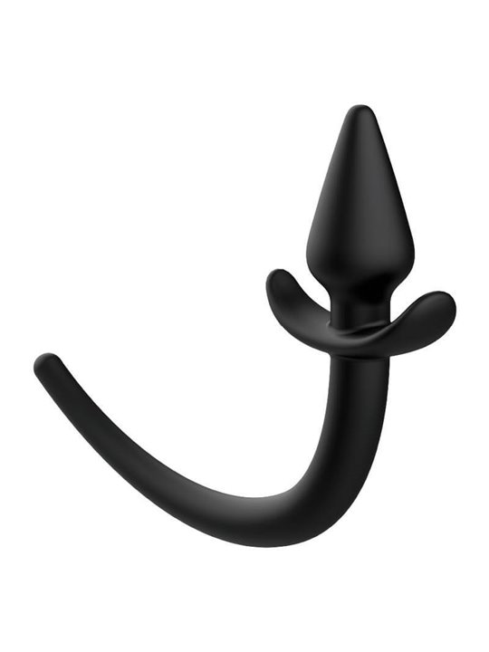 Addicted Toys Puppy Tail - Plug Anale in Silicone Nero