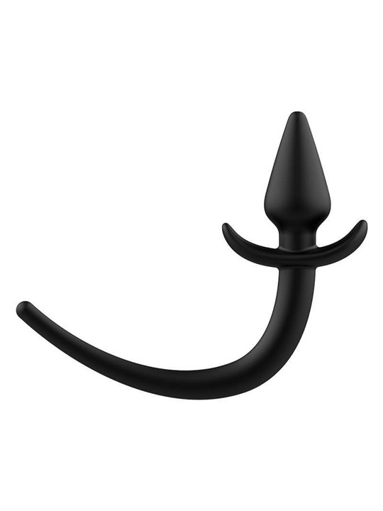 Addicted Toys Puppy Tail - Plug Anale in Silicone Nero
