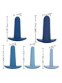 CalExotics Wearable Anal Training - Set Dilatatori Anali Indossabili - 5 Pezzi