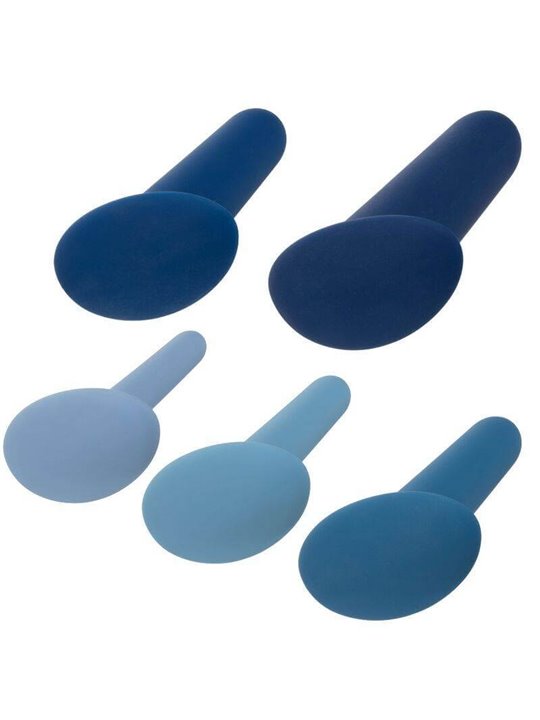 CalExotics Wearable Anal Training - Set Dilatatori Anali Indossabili - 5 Pezzi