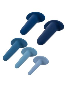 CalExotics Wearable Anal Training - Set Dilatatori Anali Indossabili - 5 Pezzi