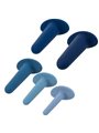 CalExotics Wearable Anal Training - Set Dilatatori Anali Indossabili - 5 Pezzi