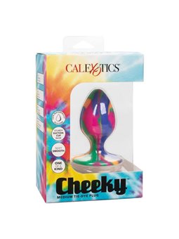 CalExotics Cheeky - Plug Anale in Silicone con Base a Ventosa - Taglia Media