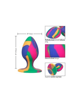 CalExotics Cheeky - Plug Anale in Silicone con Base a Ventosa - Taglia Media
