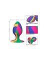 CalExotics Cheeky - Plug Anale in Silicone con Base a Ventosa - Taglia Media