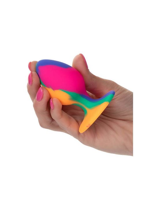 CalExotics Cheeky - Plug Anale in Silicone con Base a Ventosa - Taglia Media