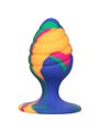 California Exotics - Cheeky Medium Swirl Anal Plug