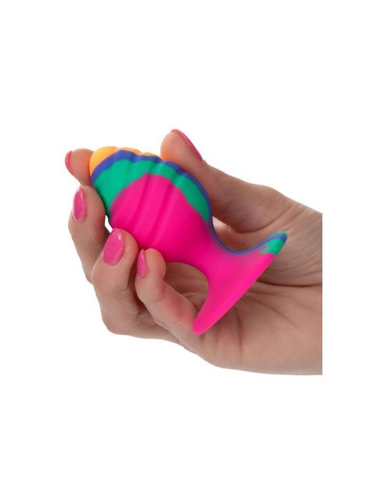 California Exotics - Cheeky Medium Swirl Anal Plug