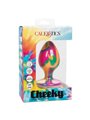 CalExotics Cheeky Tie-Dye - Plug Anale in Silicone con Base a Ventosa - L