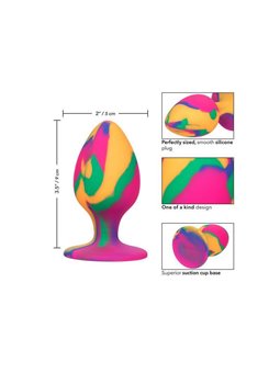 California Exotics - Cheeky Large Tie-Dye Plug Anal