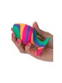 CalExotics Cheeky Tie-Dye - Plug Anale in Silicone con Base a Ventosa - L