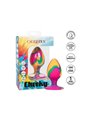 CalExotics Cheeky Tie-Dye - Plug Anale in Silicone con Base a Ventosa - L
