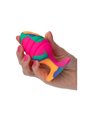 CalExotics Cheeky Swirl - Plug Anale in Silicone con Base a Ventosa - L