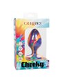 CalExotics Cheeky Swirl - Plug Anale in Silicone con Base a Ventosa - L