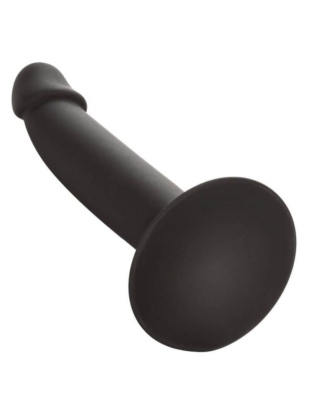 CalExotics Slim Anal Stud - Plug Anale in Silicone con Ventosa - Nero