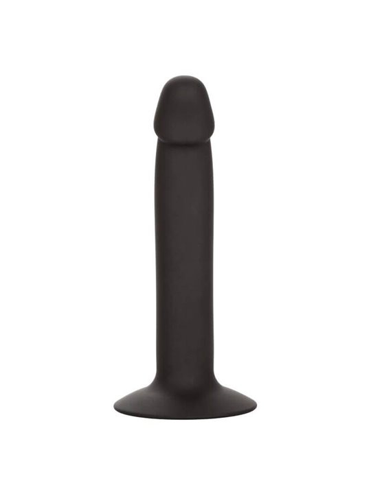 CalExotics Slim Anal Stud - Plug Anale in Silicone con Ventosa - Nero