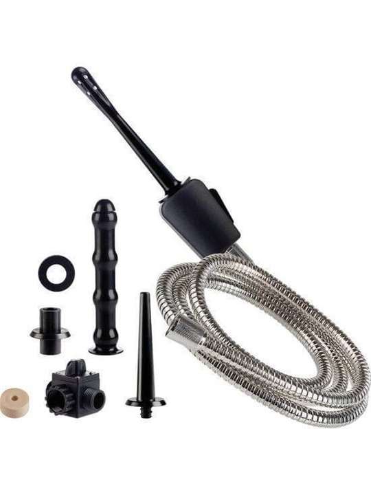 CalExotics Advanced Shower Shot - Kit Completo per Doccia Anale e Vaginale