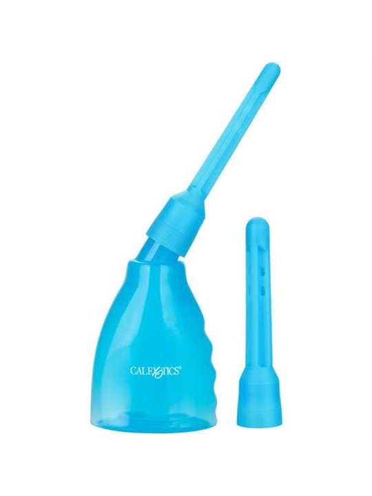 CalExotics Ultimate Douche - Doccia Anale con Sonda Multidirezionale - Blu