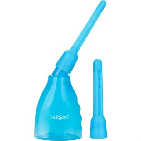 CalExotics Ultimate Douche - Doccia Anale con Sonda Multidirezionale - Blu