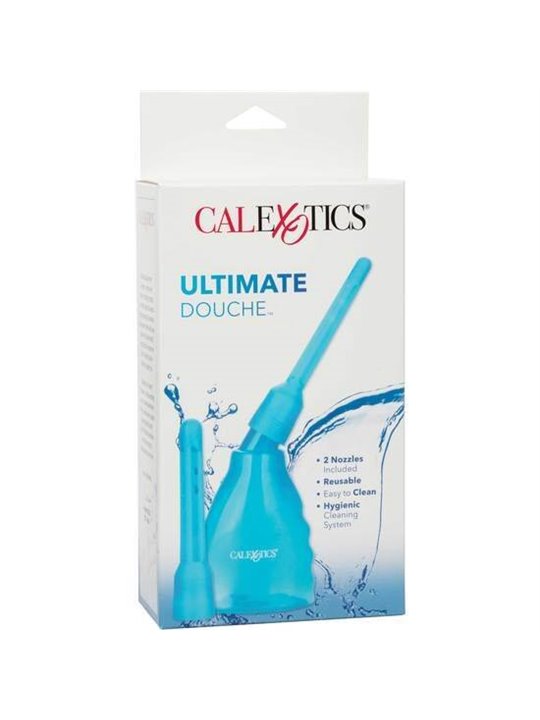CalExotics Ultimate Douche - Doccia Anale con Sonda Multidirezionale - Blu