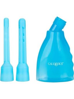 CalExotics Ultimate Douche - Doccia Anale con Sonda Multidirezionale - Blu