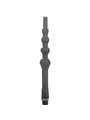 All Black - Doccia Anale con Perline in Silicone 27 CM
