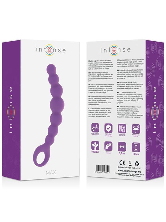 Intense - Anal Beads Max Lilac