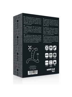 Addicted Toys - Massaggiatore Anale Nero 11,3 CM
