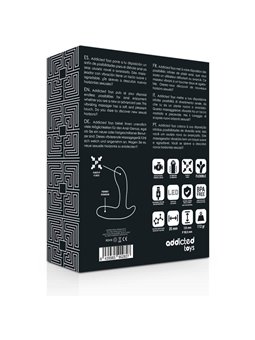 Addicted Toys - Massaggiatore Vibratore Anale Nero