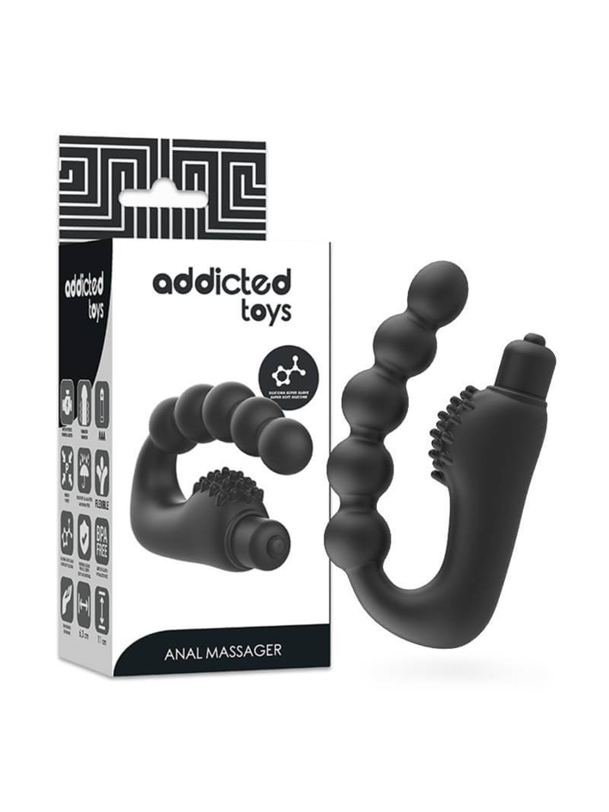 Addicted Toys - Anal Massager Prostatic with Vibration