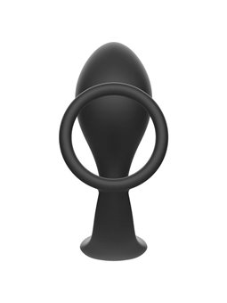 Addicted Toys - Anal Plug with Black Silicone Ring