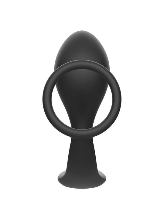 Addicted Toys - Anal Plug with Black Silicone Ring