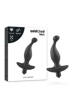 Addicted Toys - Massaggiatore Vibratore Anale Nero Modello 1
