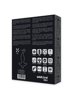 Addicted Toys - Massaggiatore Vibratore Anale Nero Modello 1