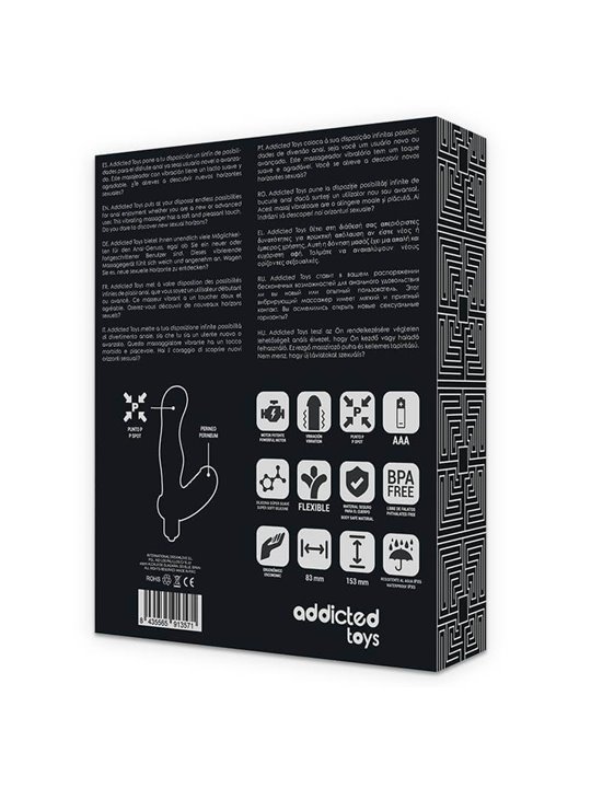 Addicted Toys - P-Spot Vibe Silicone Prostate Anal Stimulator