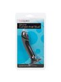 CalExotics Curved Anal Stud - Dildo Anale in Silicone con Ventosa - Nero