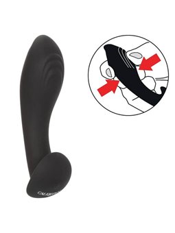 CalExotics Eclipse Flex Probe - Vibratore Anale in Silicone Liquido Nero
