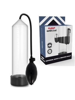 Pump Addicted - Rx3 Transparent Vibrator