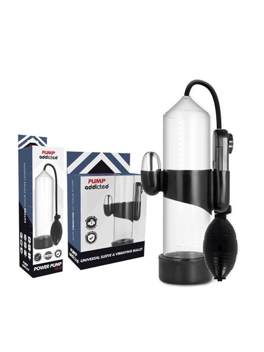 Pump Addicted - Rx3 Transparent Vibrator