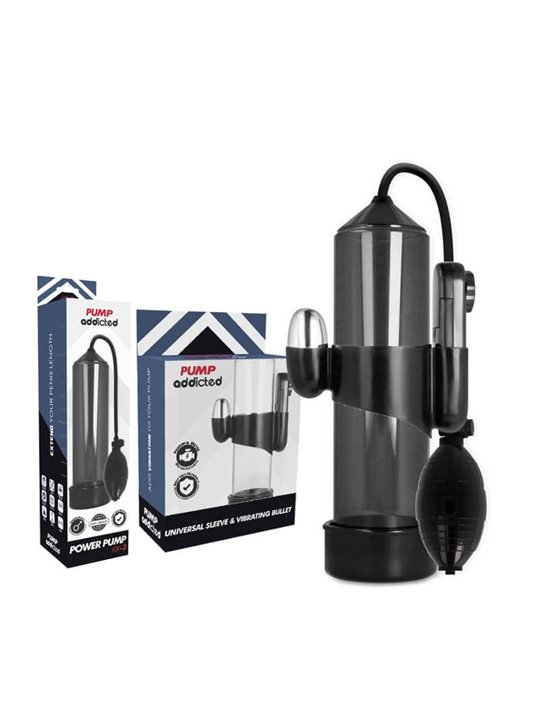 Pump Addicted - Rx3 Black Vibrator